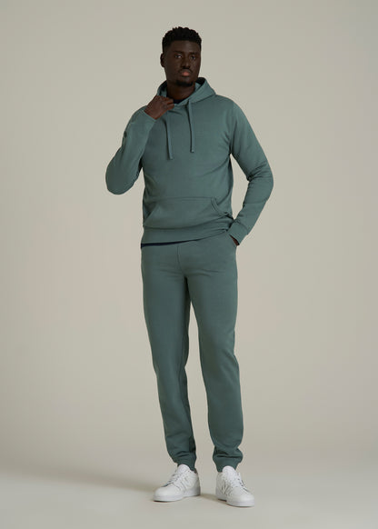 Wearever 2.0 Fleece Hoodie for Tall Men in Balsam Green