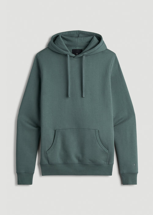 Wearever 2.0 Fleece Hoodie for Tall Men in Balsam Green