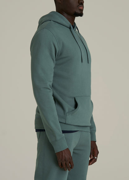 Wearever 2.0 Fleece Hoodie for Tall Men in Balsam Green