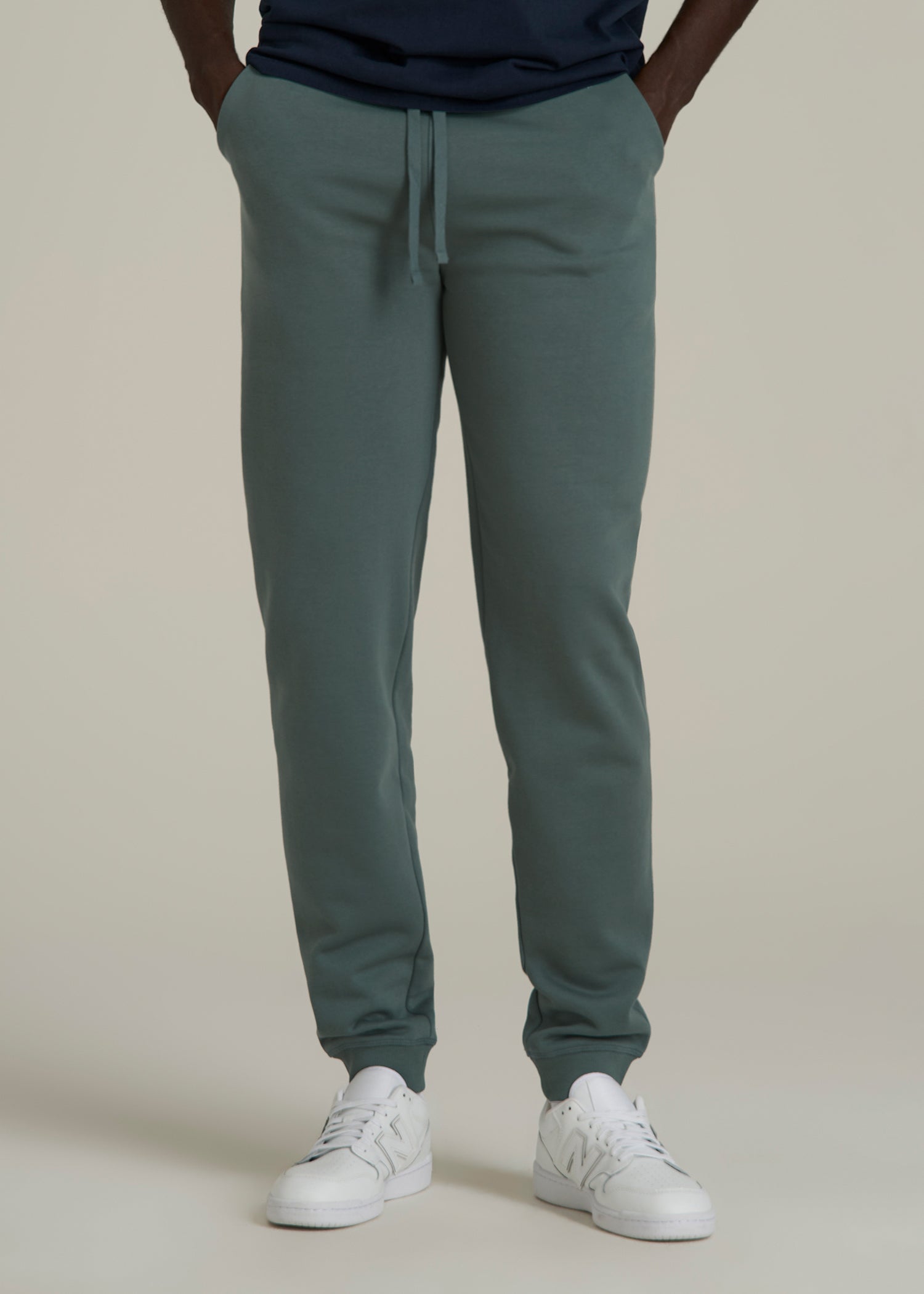 Wearever 2.0 Fleece Joggers for Tall Men in Balsam Green