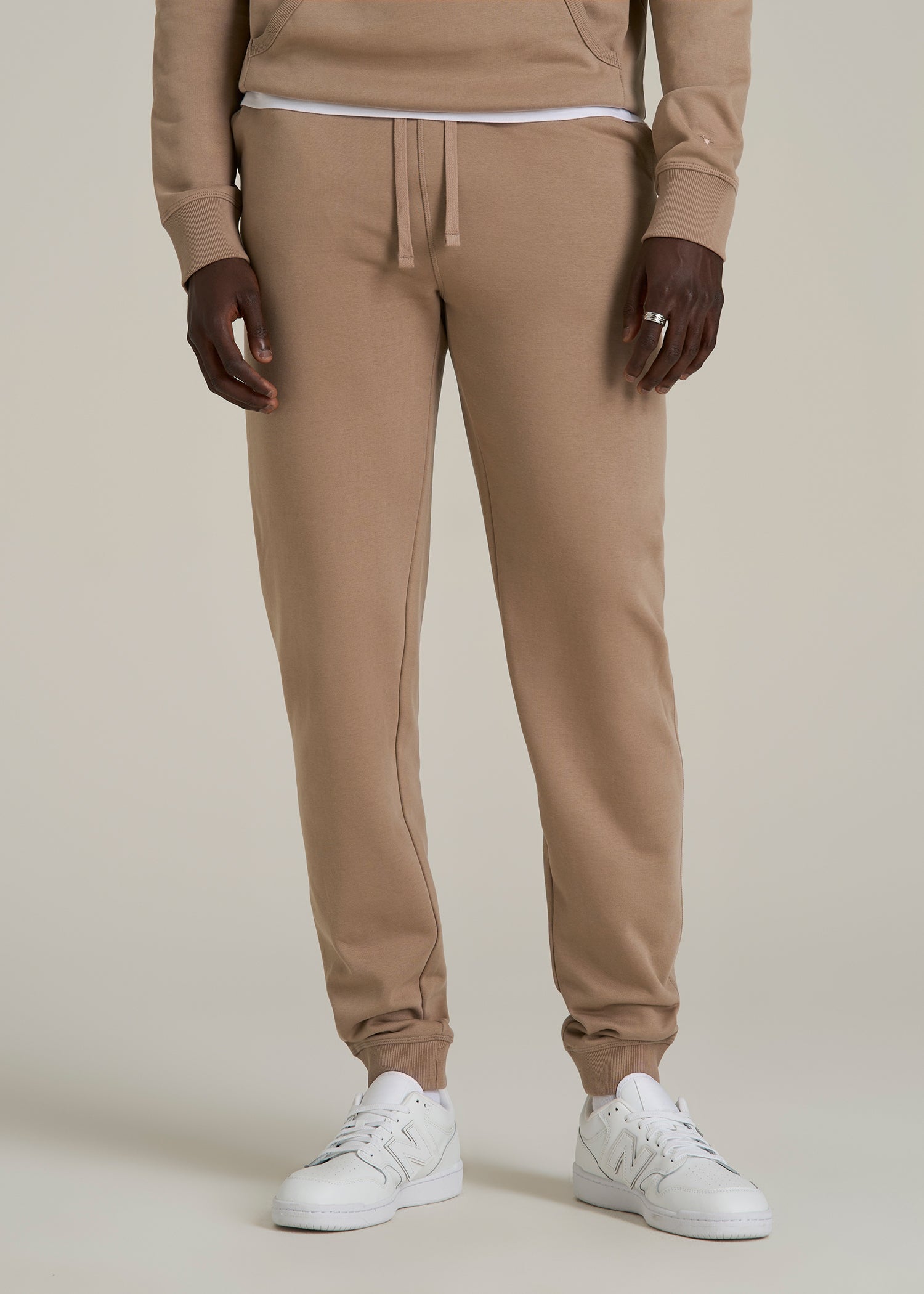 Wearever 2.0 Fleece Joggers for Tall Men in Woodsmoke