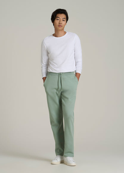Wearever 2.0 Fleece Straight Leg Sweatpants for Tall Men in Seagrass