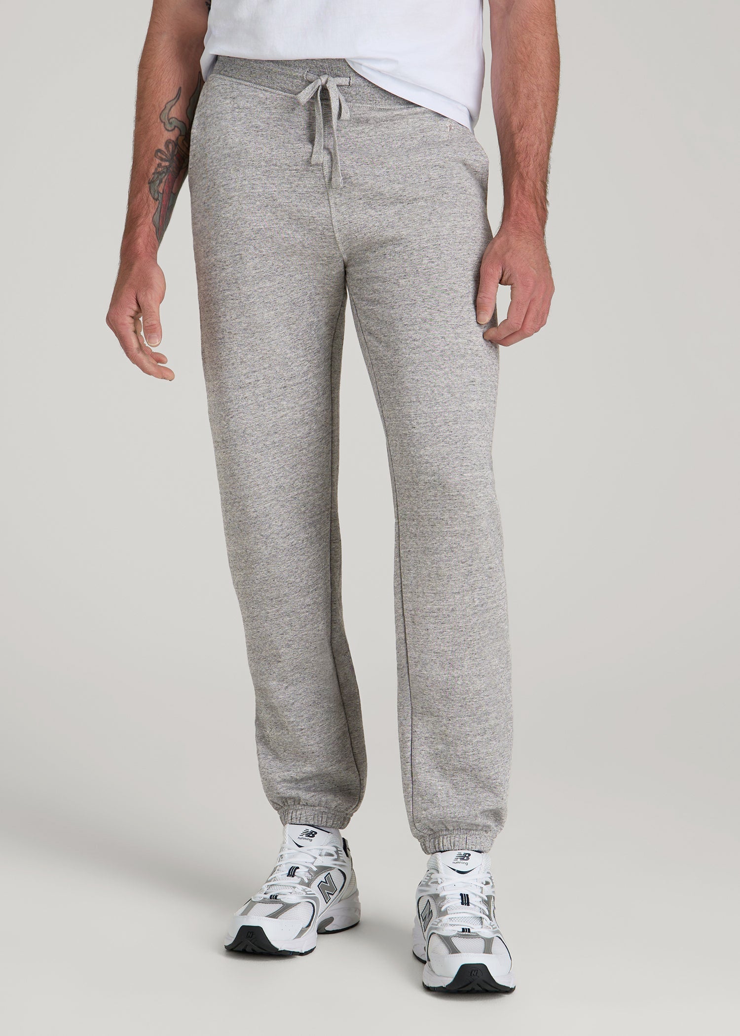 Wearever 2.0 Fleece Sweatpants for Tall Men in Heathered Grey S / Semi Tall / Heathered Grey