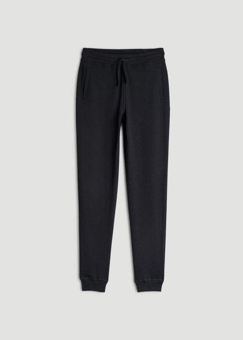 Wearever 2.0 French Terry Joggers for Tall Men in Black