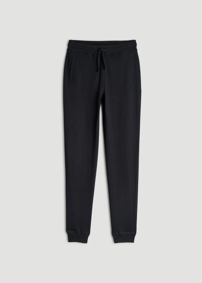Wearever 2.0 French Terry Joggers for Tall Men in Black