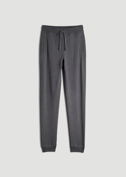 Wearever 2.0 French Terry Joggers for Tall Men in Charcoal Mix