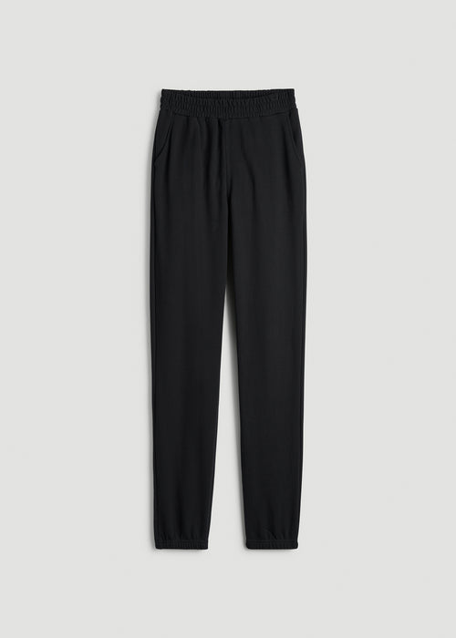 Wearever French Terry Sweatpants for Tall Men in Black