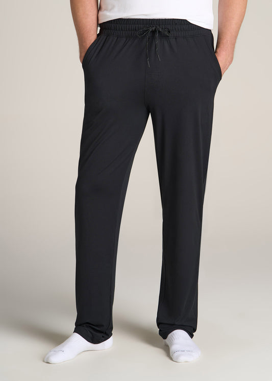 American-Tall-Men-Weekender-Stretch-Lounge-Pant-Black-front