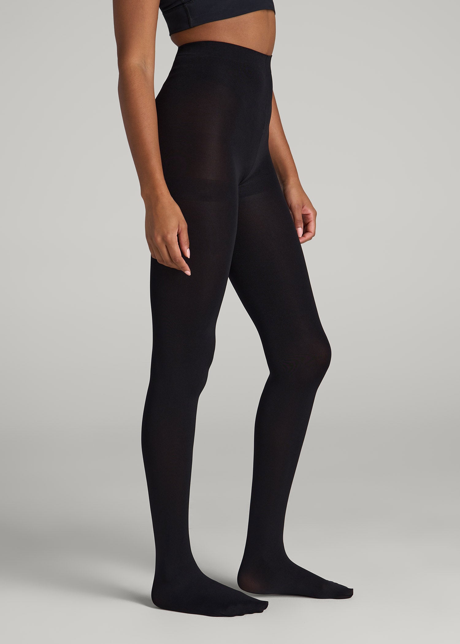 Tights for Tall Women in Black C / Tall / Black