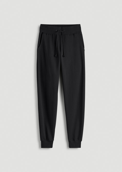 A.T. Basics Athletic Joggers for Tall Women in Black