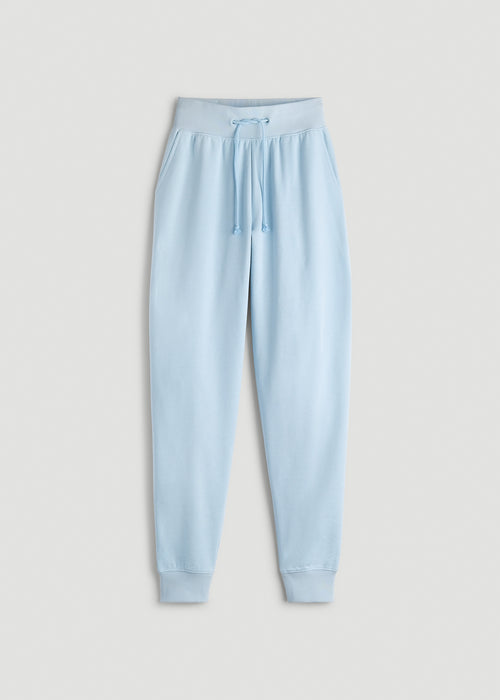 A.T. Basics Athletic Joggers for Tall Women in Ice Blue