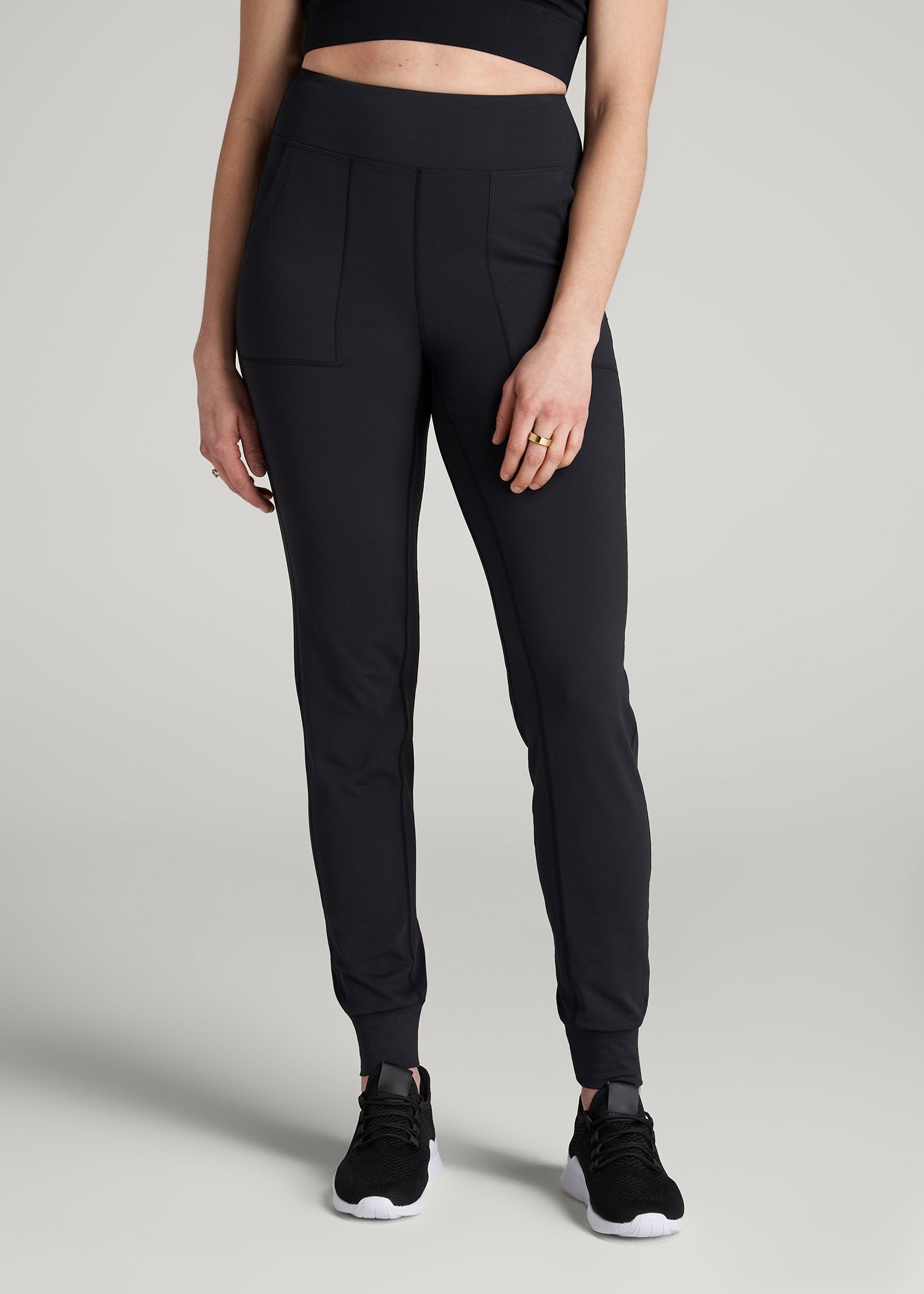 Balance Pocket Joggers for Tall Women in Black L / Tall / Black