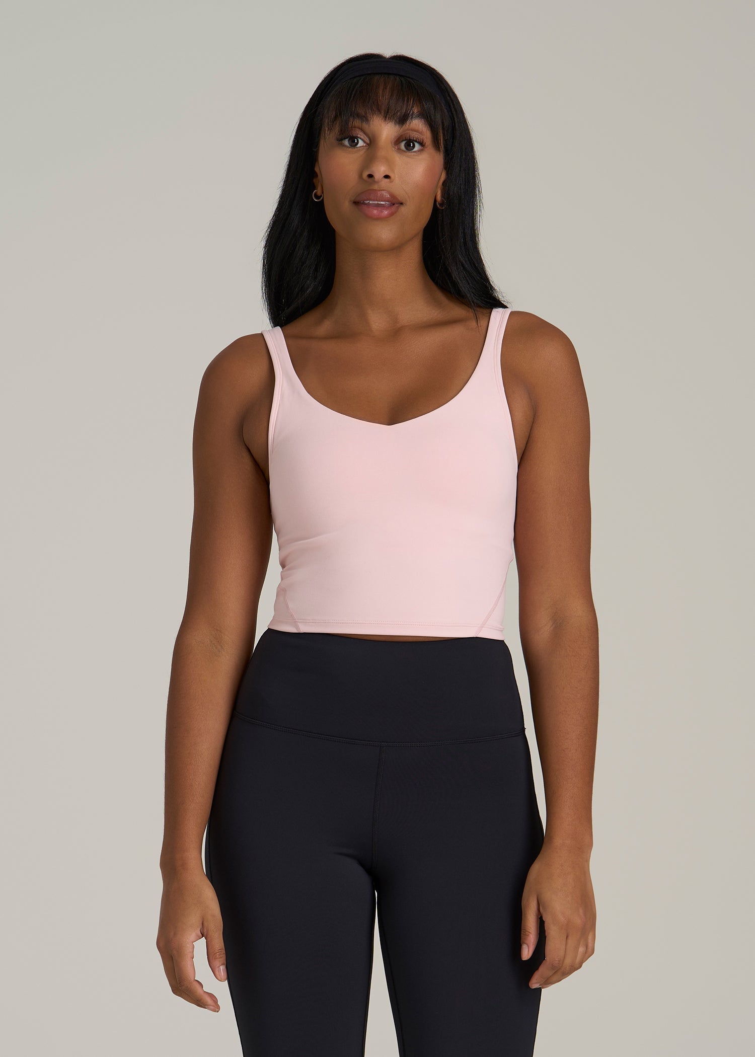 Women's Tall Balance Tank Top Hush Pink | American Tall