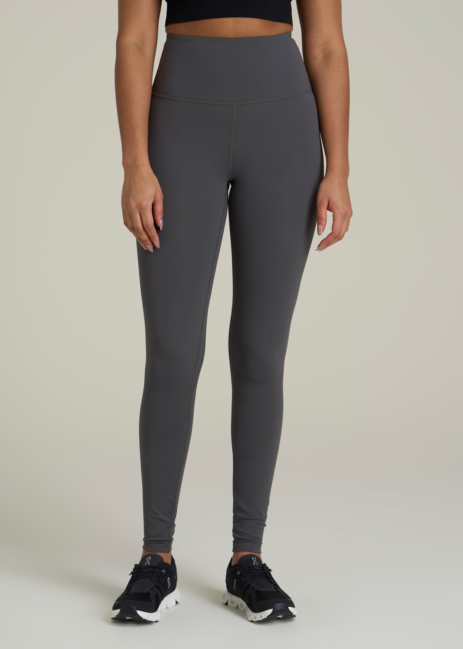 Balance High-Rise Leggings for Tall Women in Iron Grey
