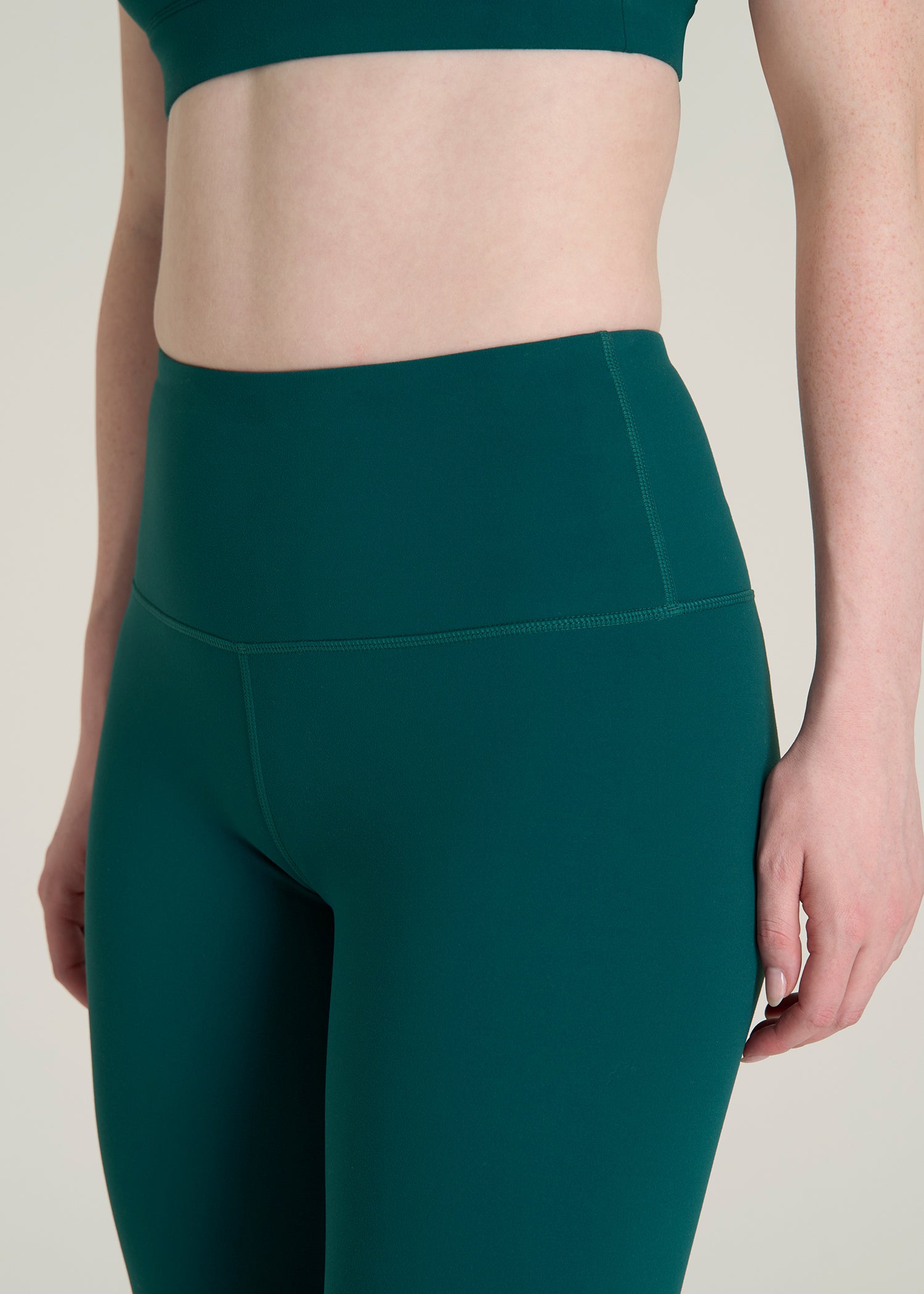 Balance High-Rise Leggings for Tall Women in Deep Teal