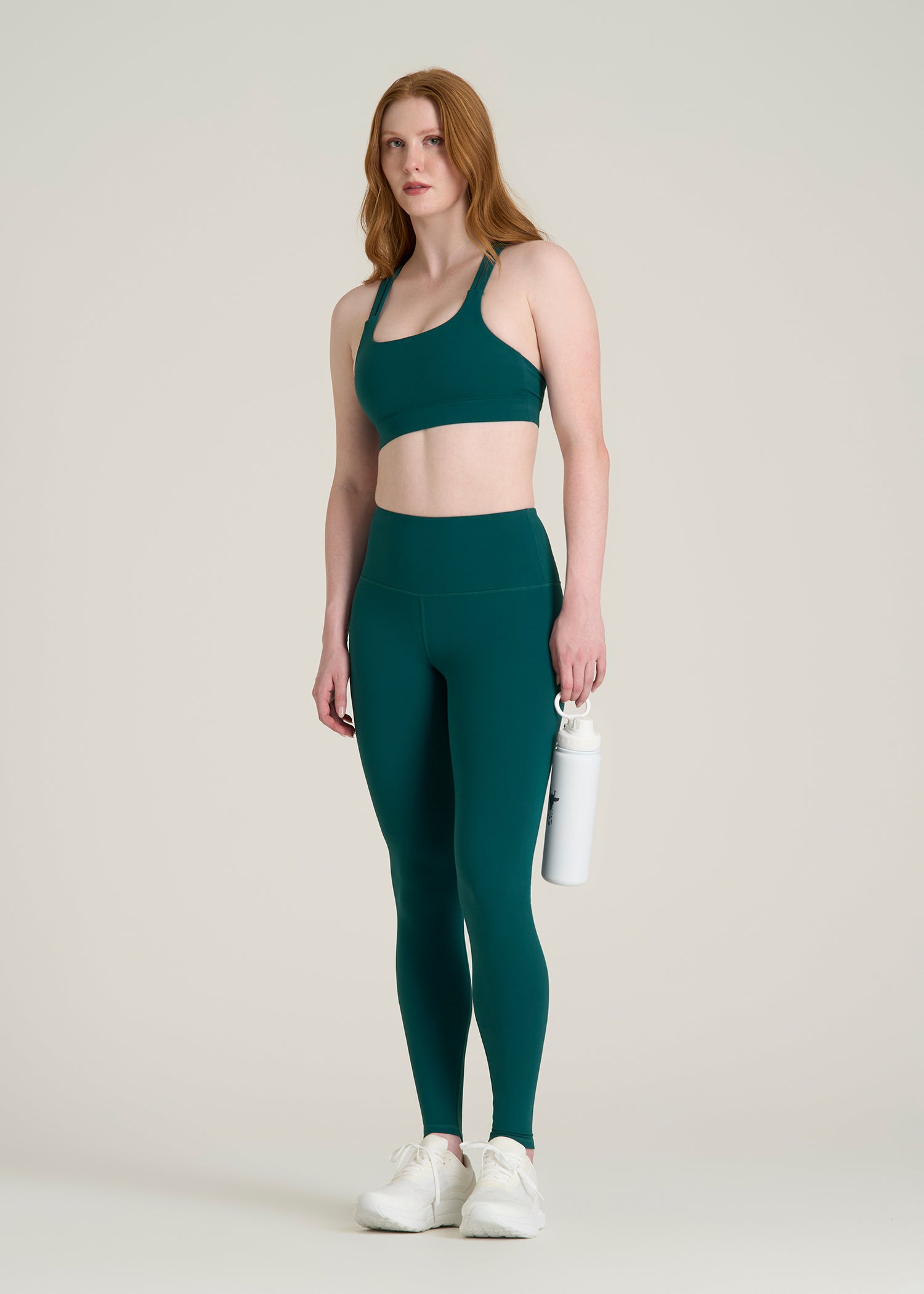 Balance High-Rise Leggings for Tall Women in Deep Teal