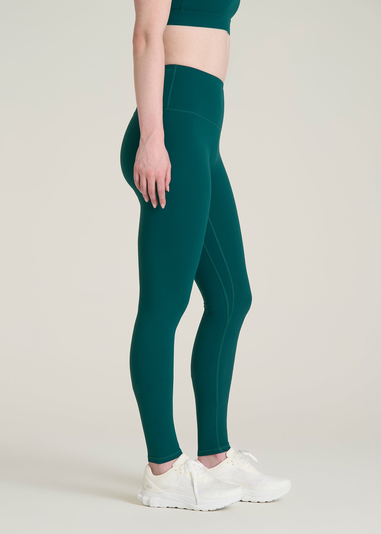 Balance High-Rise Leggings for Tall Women in Deep Teal