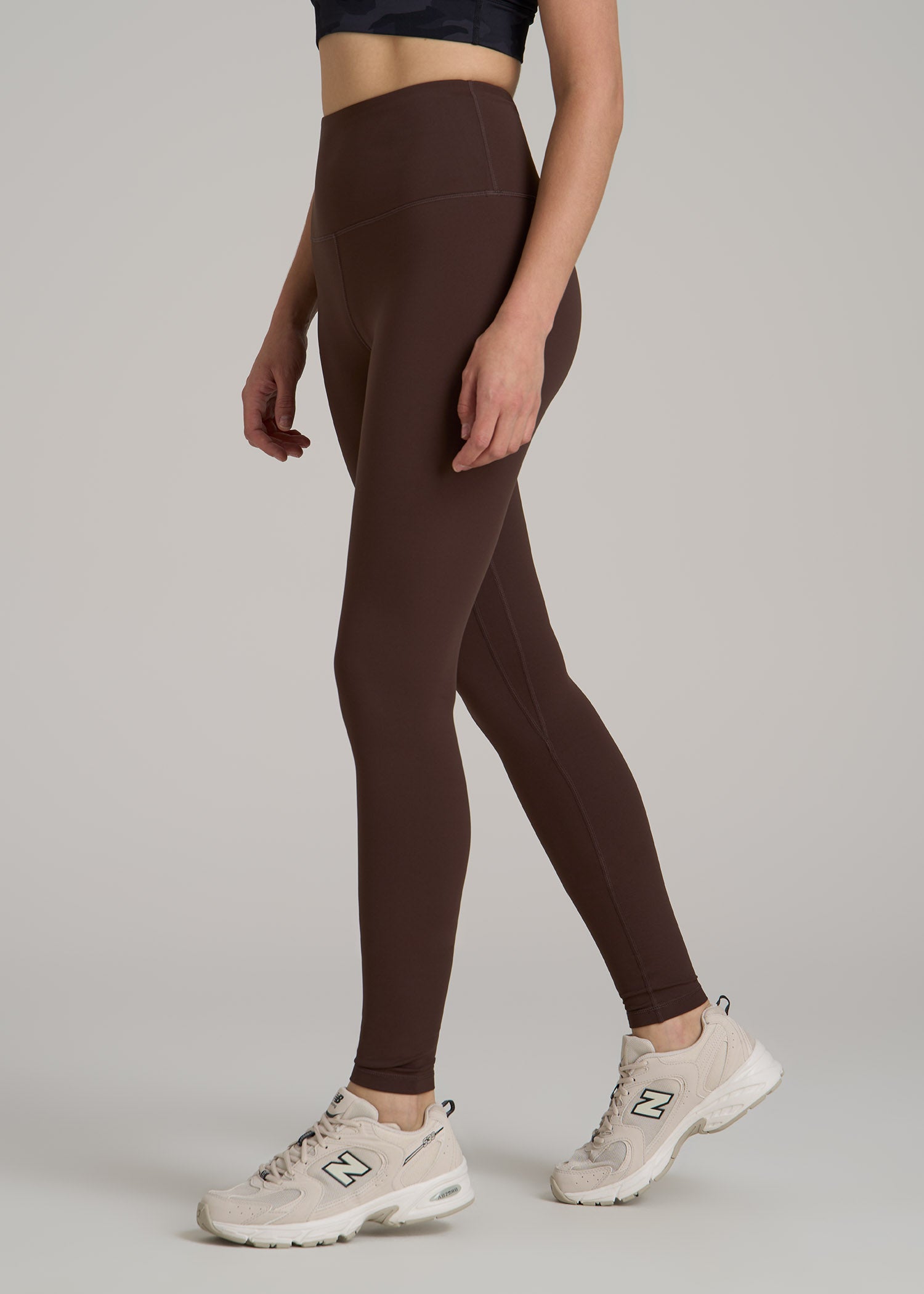 Balance High-Rise Leggings for Tall Women in Espresso