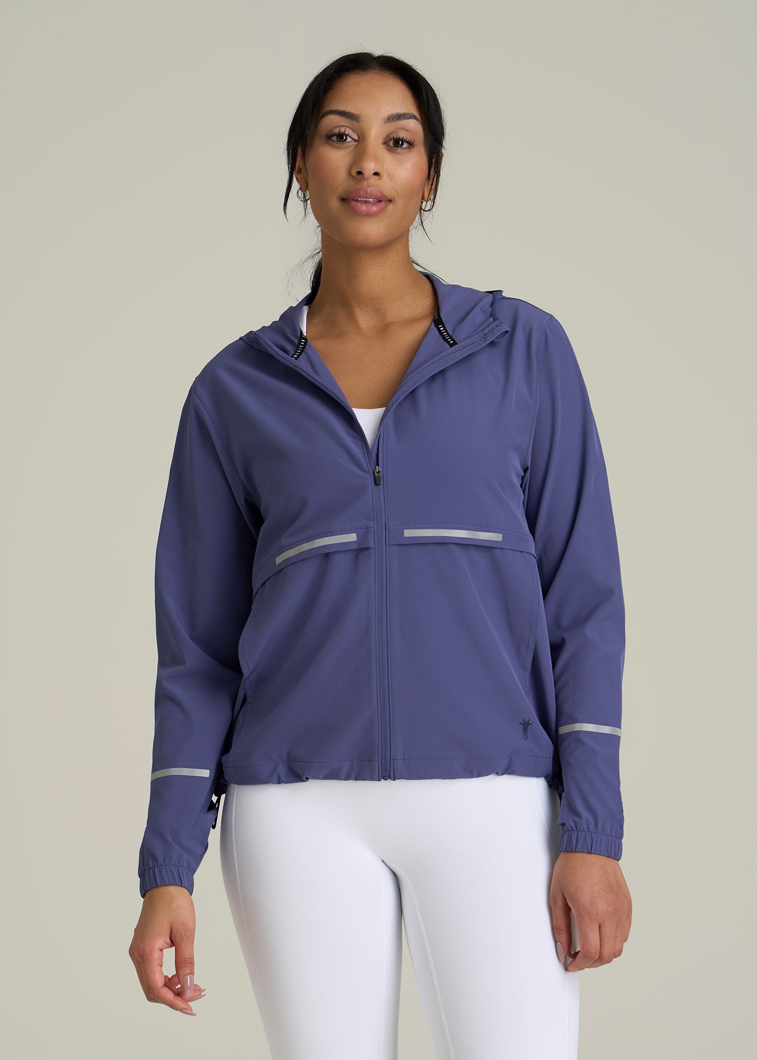 Featherweight Packable Jacket for Tall Women in Future Dusk