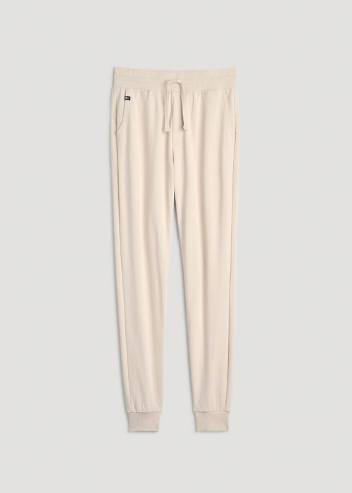 Wearever 2.0 French Terry Jogger for Tall Women in Light Stone