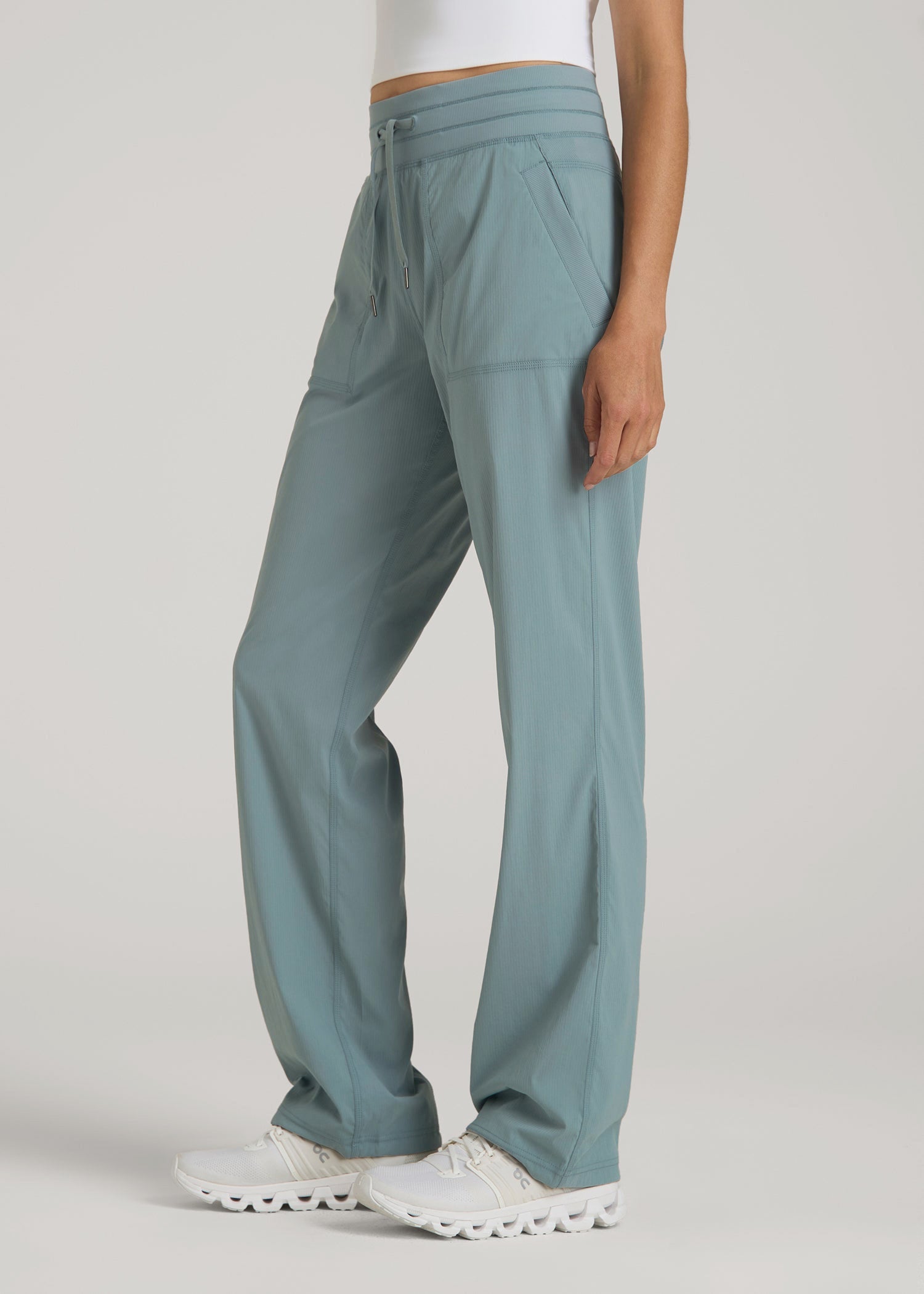 High-Rise After Practice Pant for Tall Women in Trooper