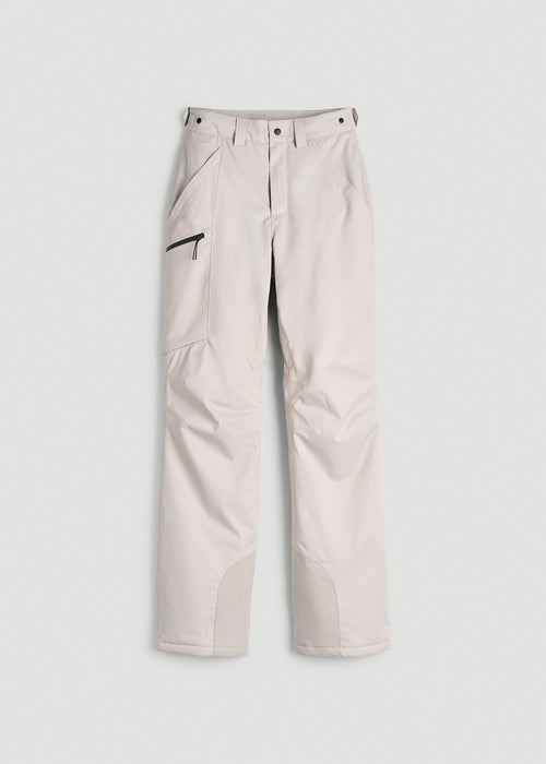 Insulated Ski Pants for Tall Women in Evergrey