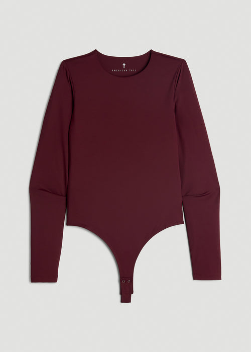 Long Sleeve Bodysuit for Tall Women in Port Royale