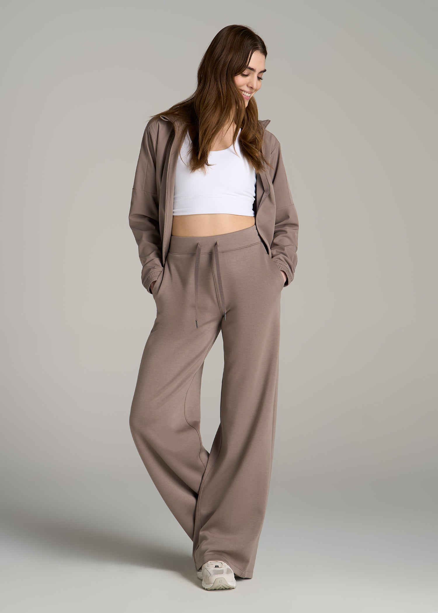 Layer Up Jacket for Tall Women in Portobello