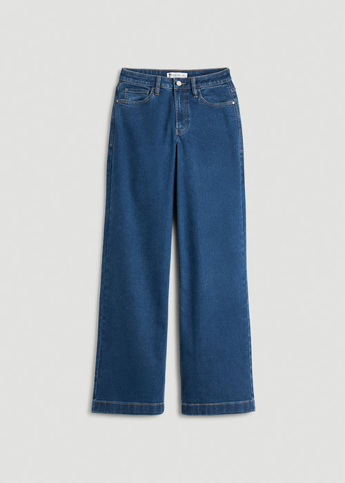 Luna High-Rise Wide-Leg Jeans for Tall Women in New Colorado Blue