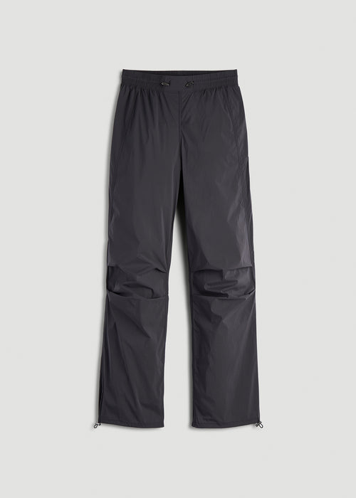 Parachute Jogger for Tall Women in Dark Ash