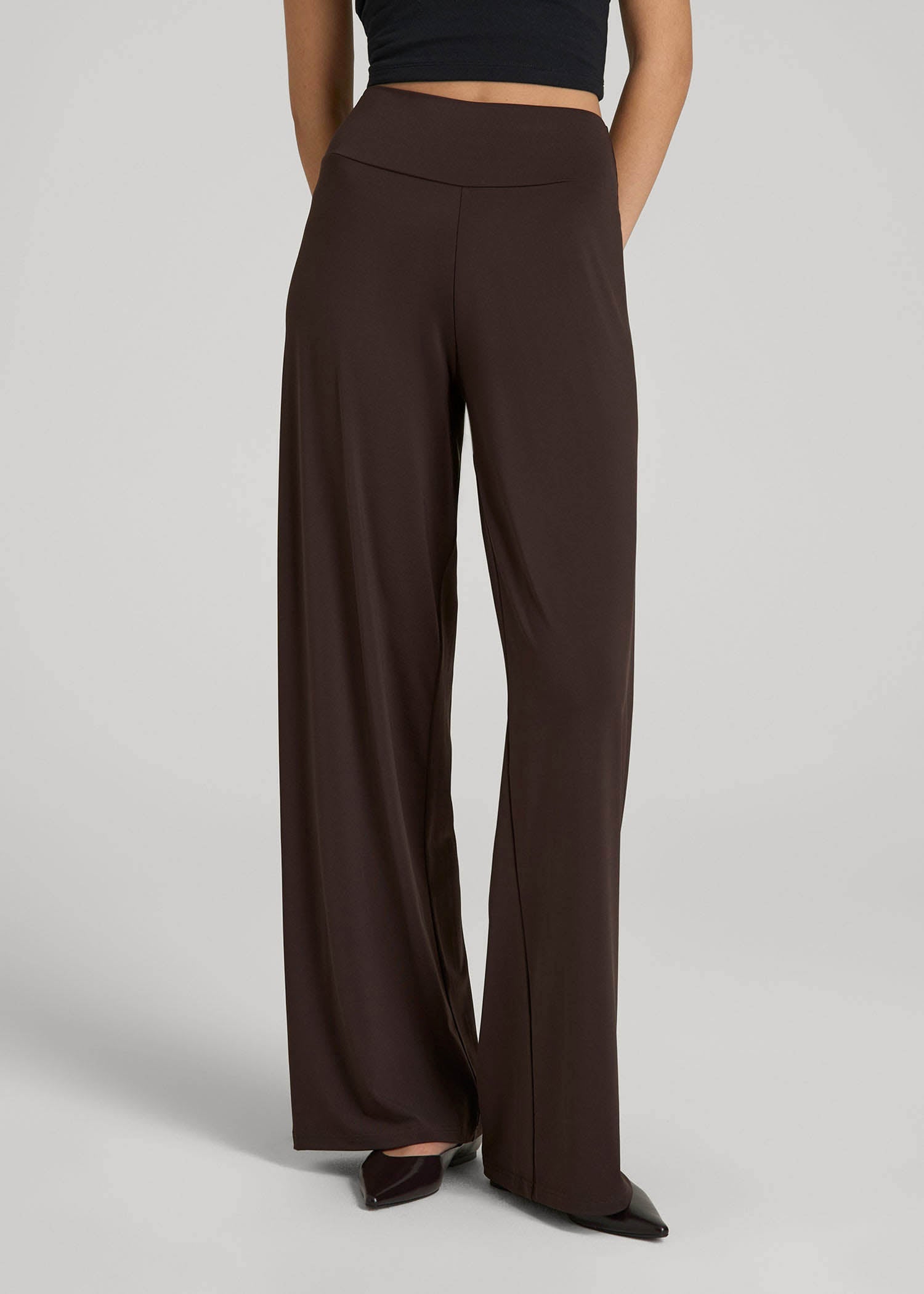 Pull-On Breezy Wide Leg Pants for Tall Women | American Tall