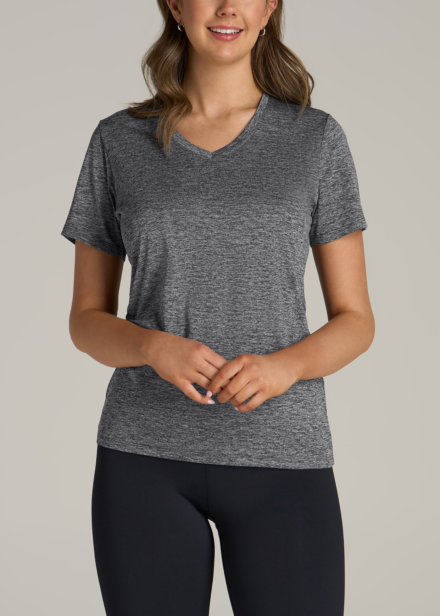 Modal-Blend Yoga Short-Sleeve Shirt