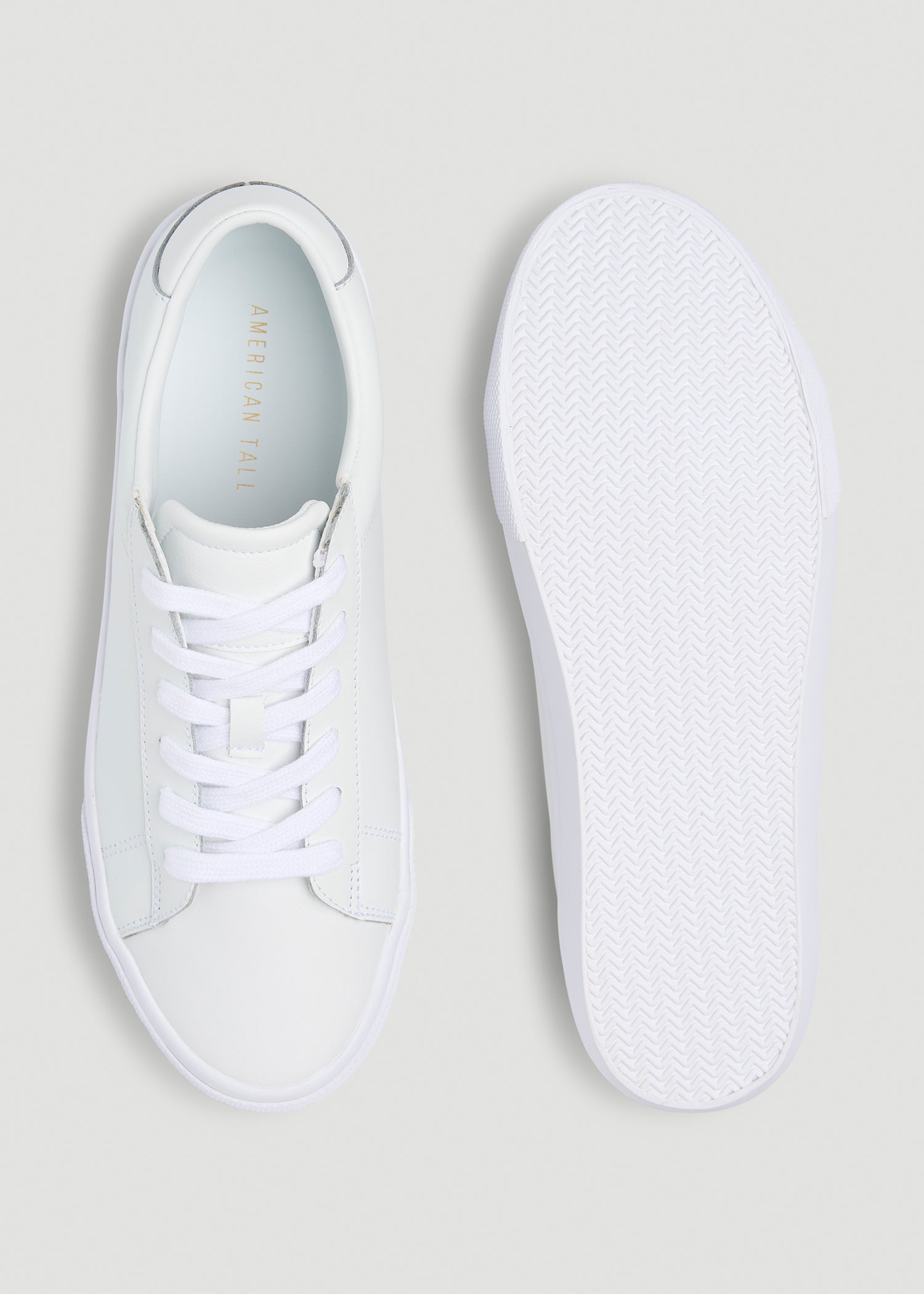 Tennis Sneaker for Tall Women in White
