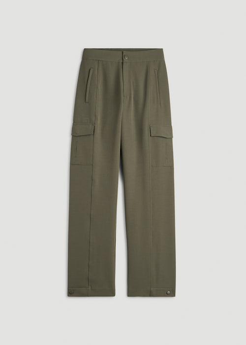 Traveler Cargo Pant for Tall Women in Olive