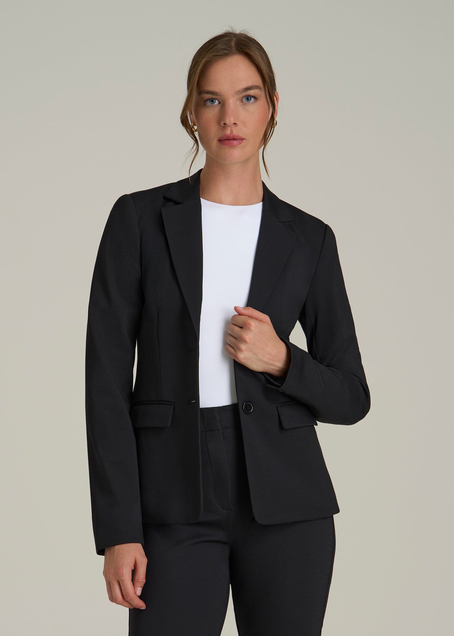 Two Button Blazer for Tall Women American Tall - Main Image