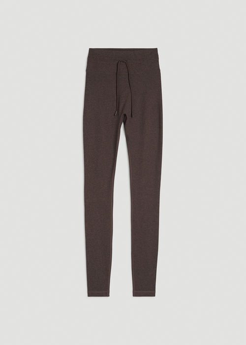 Ultra Soft Yoga Leggings for Tall Women in Espresso Mix