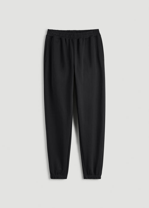 Wearever Oversized French Terry Joggers for Tall Women in Black