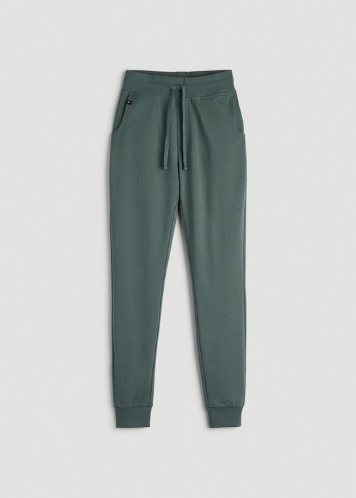 Wearever 2.0 French Terry Joggers for Tall Women in Balsam Green