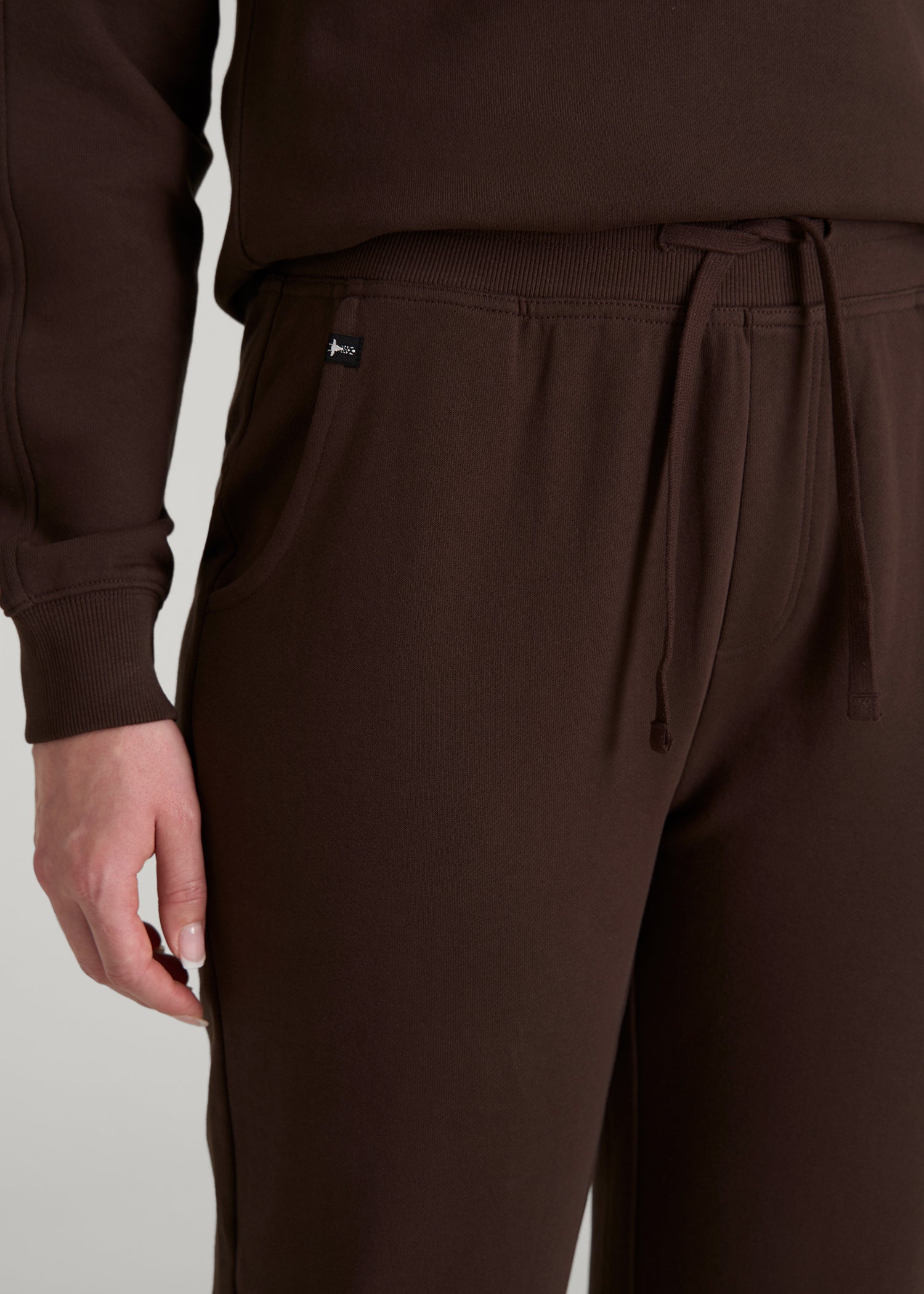 Wearever 2.0 French Terry Joggers for Tall Women in Espresso