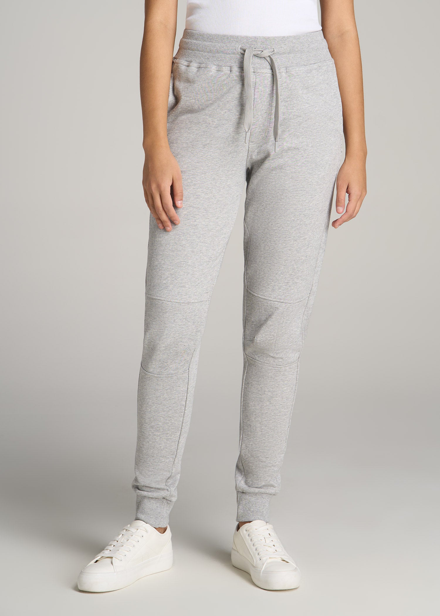 Women's Light Grey Jogger Sweatpants