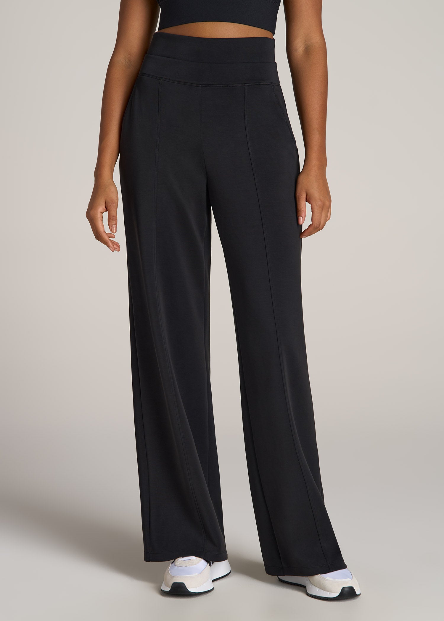 Soft Motion Wide Leg Ultra High Rise Pant for Tall Women in Black L / Extra Tall / Black Soft Motion Wide Leg Ultra High Rise Pant for Tall Women in Black L / Extra Tall / Black