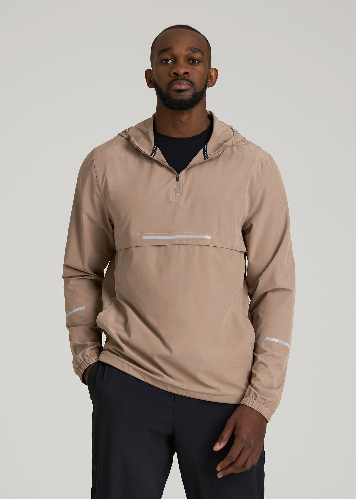 Featherweight Packable Anorak for Tall Men | American Tall