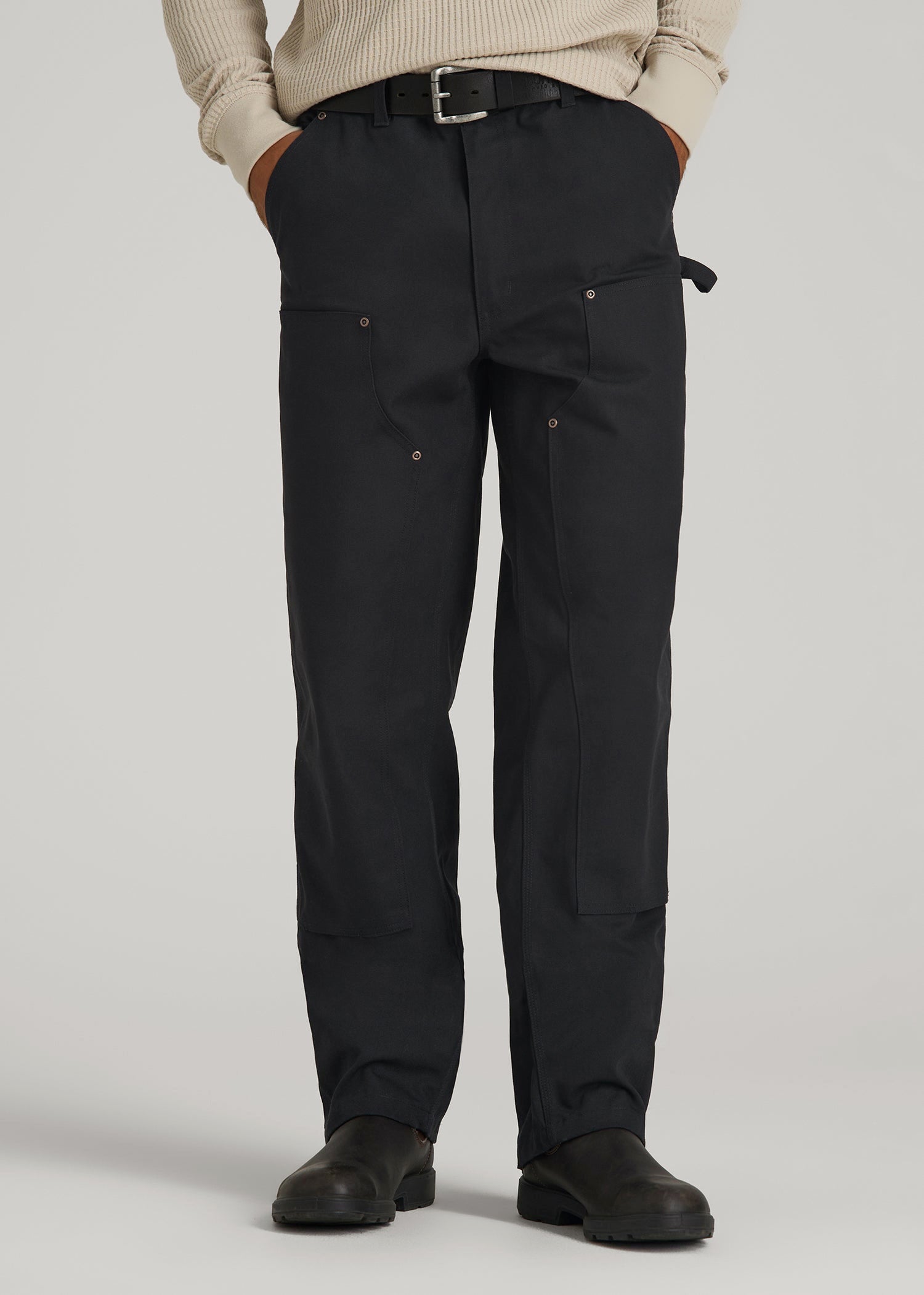 LJ&S Double Front Utility Work Pants for Tall Men | American Tall