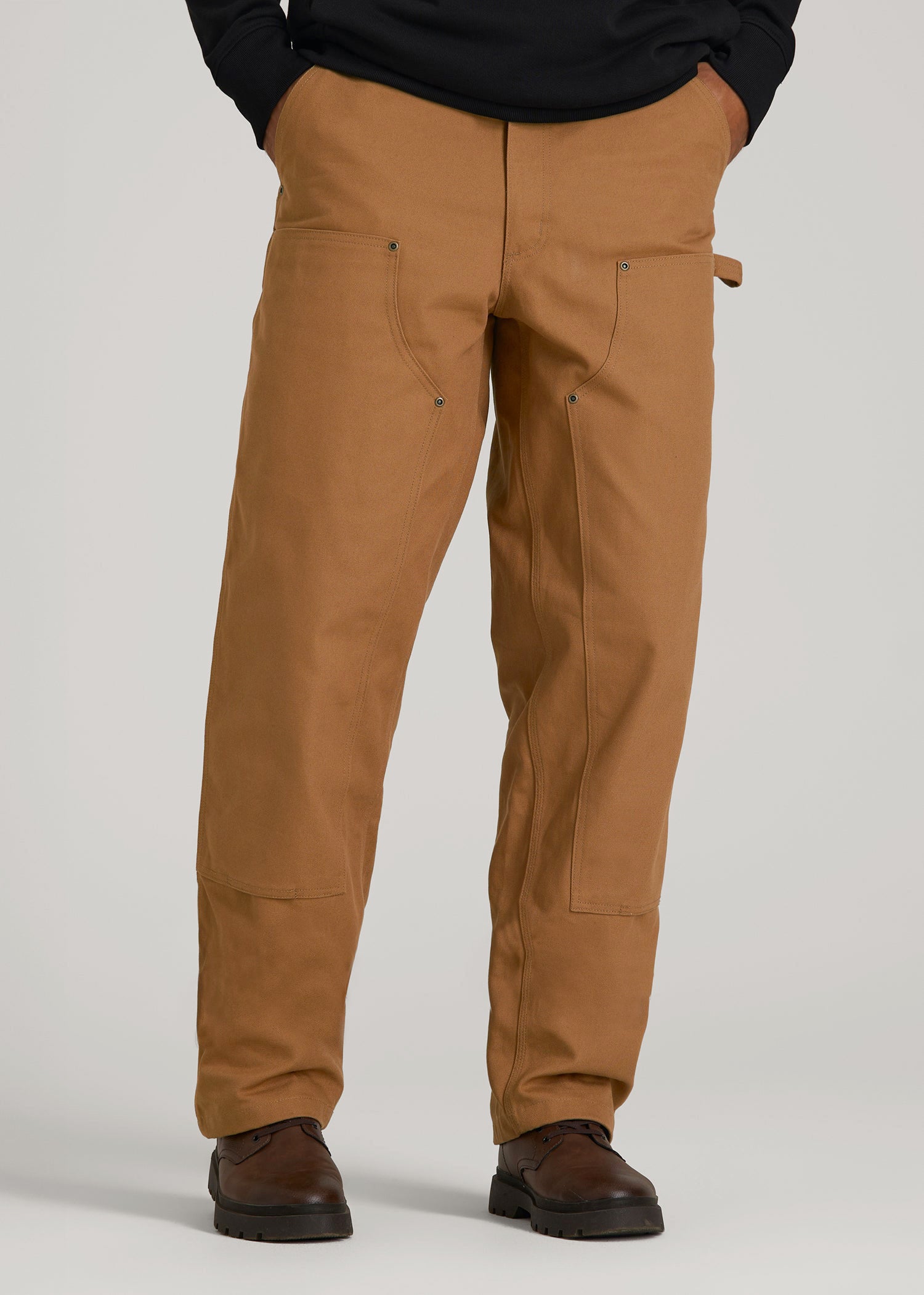 LJ&S Double Front Utility Work Pants for Tall Men | American Tall