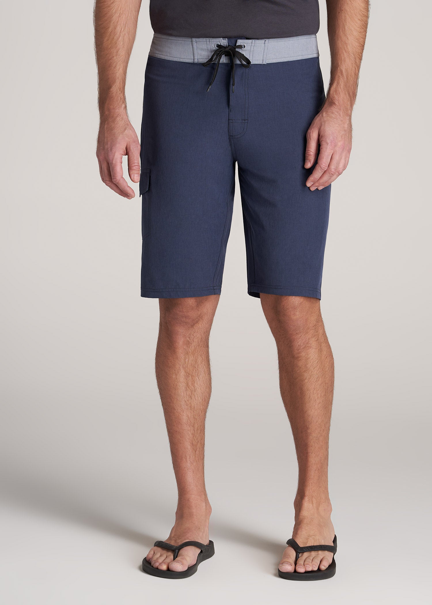 Board Shorts Tall Men Marine Navy Mix | American Tall