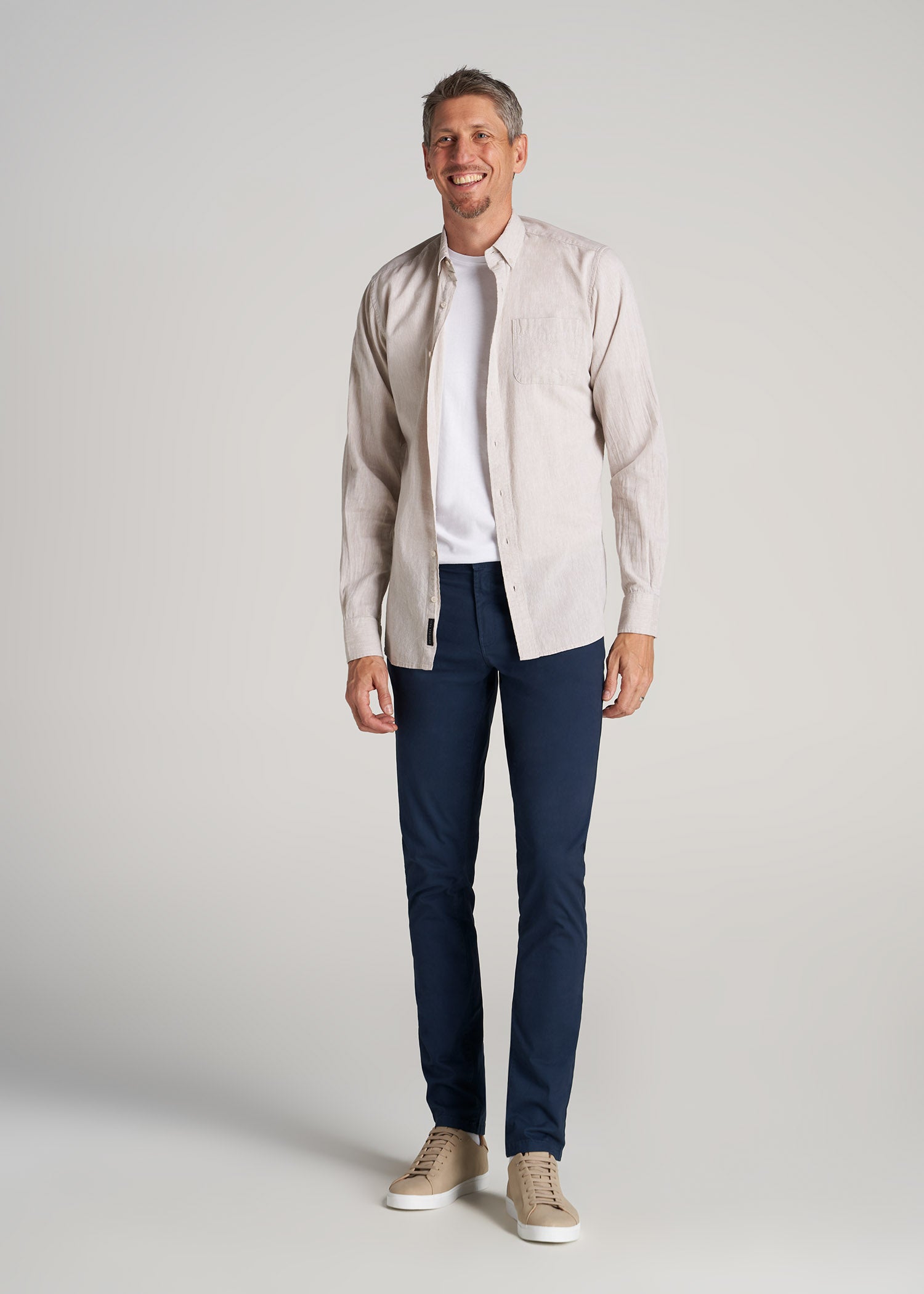 American-Tall-Men-Carman-5-Pocket-Marine-Navy-full