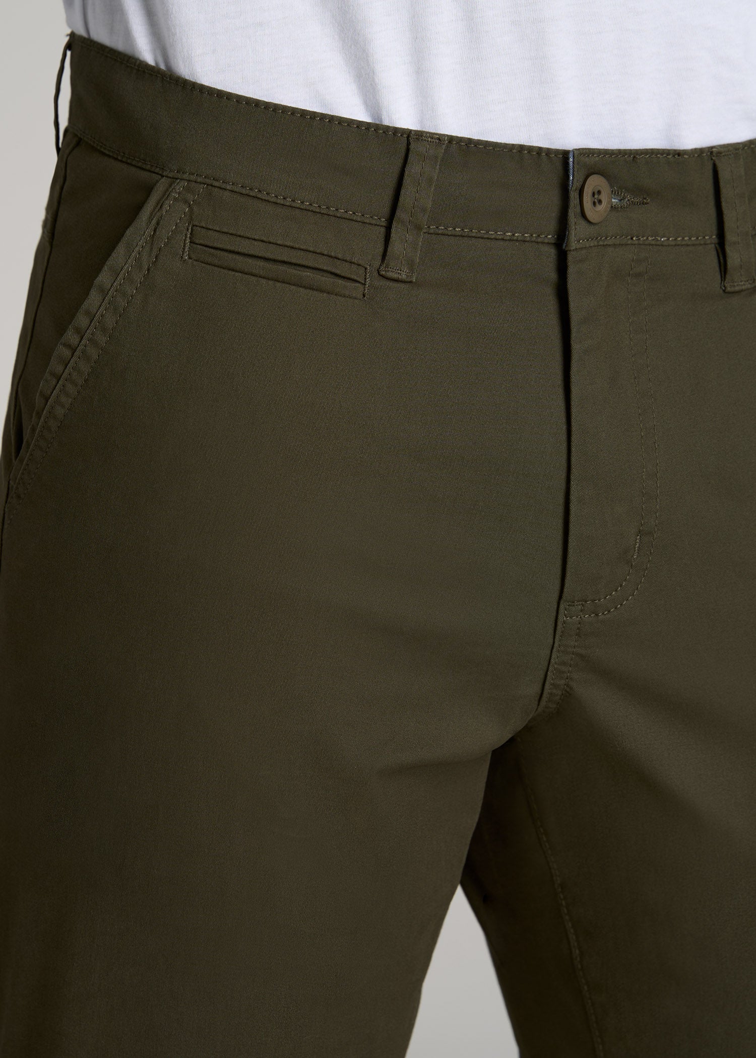 American-Tall-Men-Carman-Chinos-Camo-Green-detail