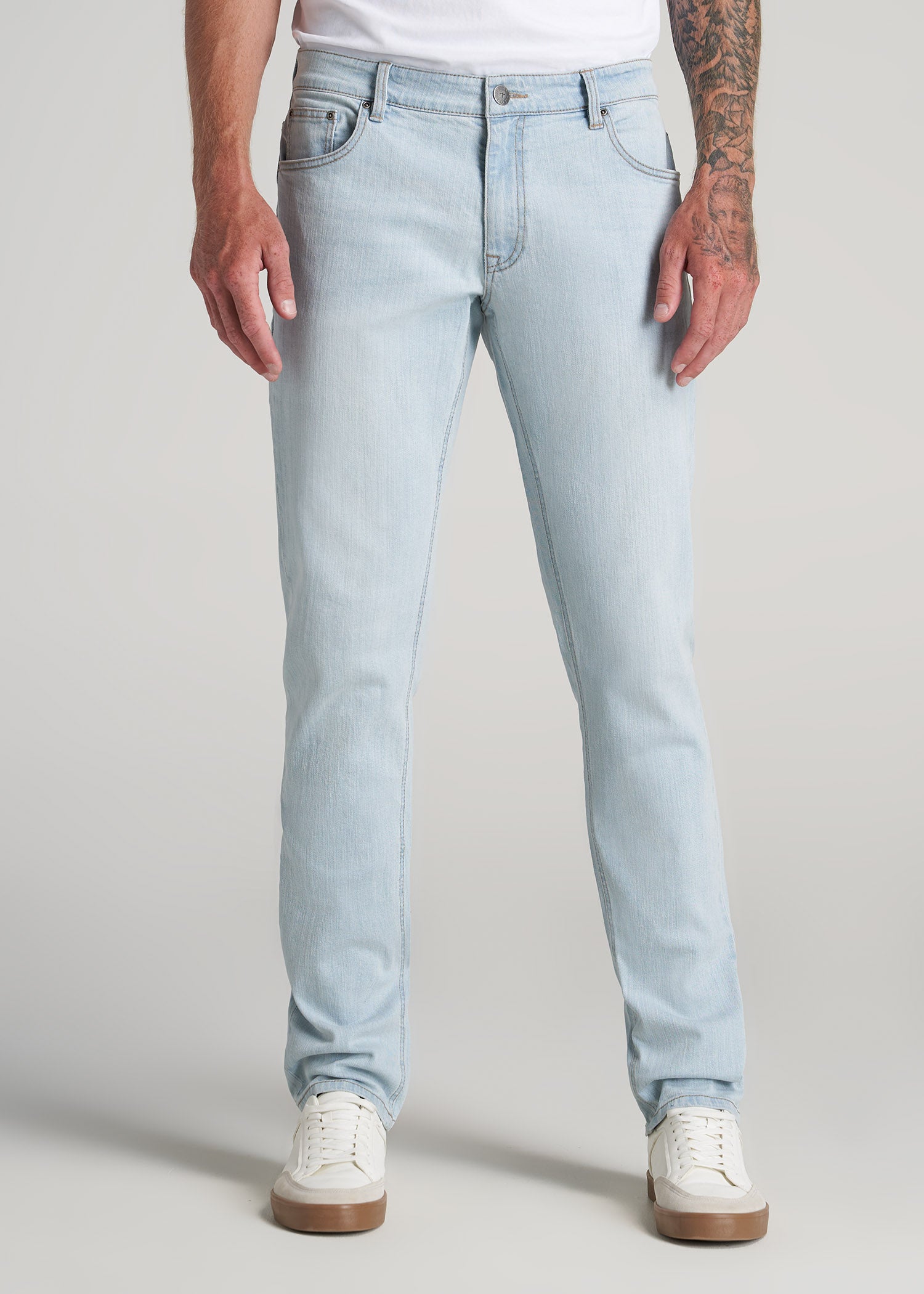 Carman Tapered Jeans For Tall Men California Blue | American Tall