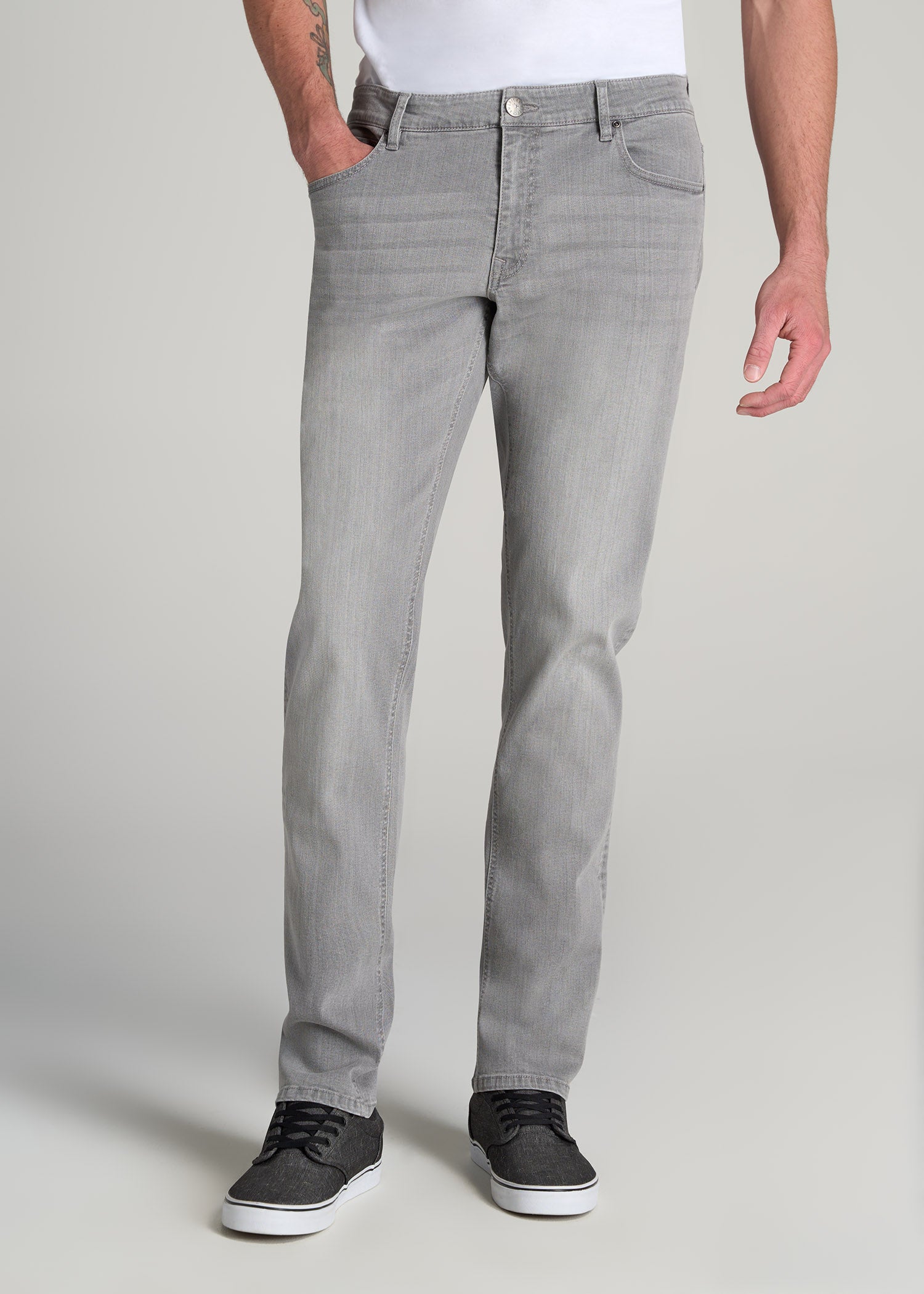 American-Tall-Men-Carman-Tapered-Fit-Jeans-Concrete-Grey-front