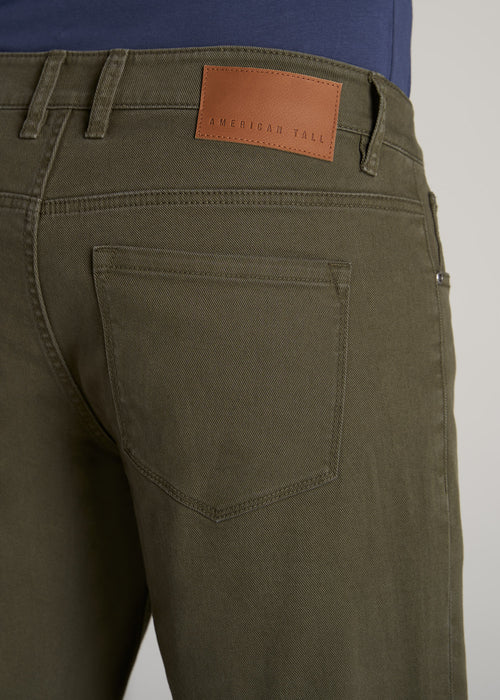 American-Tall-Men-Carman-Tapered-Fit-Jeans-Olive-Green-Wash-detail